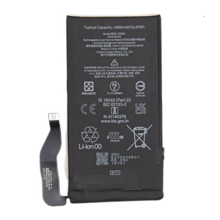 For Google Pixel 7 4355 mAh, Battery Replacement