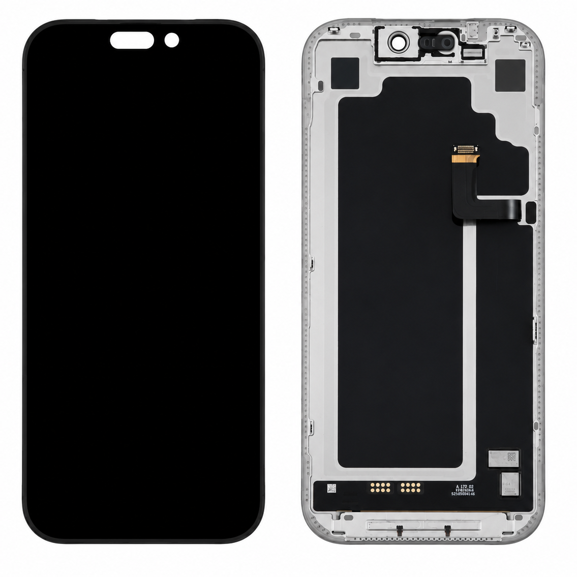 iPhone 17 Pro Black LCD Incell Display (TRUETONE + EXCHANGEABLE IC)