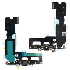 For Apple iPhone 7 Plus Black Charging Dock Port Flex Cable - Qwikfone.com