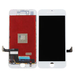 For Apple iPhone 8 QF5 LCD Technology Display Digitizer Replacement White - Qwikfone.com