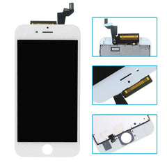 For iPhone 6S LCD Touch Screen Digitizer Assembly Replacement White - Qwikfone.com