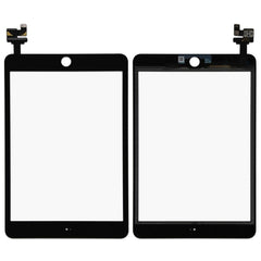 OEM iPad Mini 3 Glass Lens Touch Screen Digitizer with IC Replacement Part Black - A1599  A1600 - Qwikfone.com