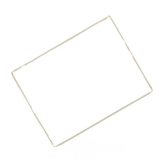 For iPad 2 3 4 Middle Bezel Frame Support Hold Part White - Qwikfone.com