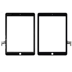 For iPad Air 1 - iPad 5 (2017) Touch Screen Digitizer Glass with Home Button Glue Black - Qwikfone.com