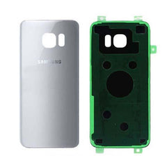 For Samsung Galaxy S7 Rear Back Glass Cover - Silver - Qwikfone.com