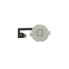 For 4 4G Home Button Flex Cable Assembly White - Qwikfone.com