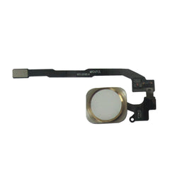 For 5S Home Button Flex Cable Assembly Gold - Qwikfone.com