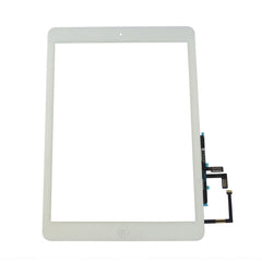 For iPad Air 1 - iPad 5 (2017) Touch Screen Digitizer Glass with Home Button Glue White - Qwikfone.com